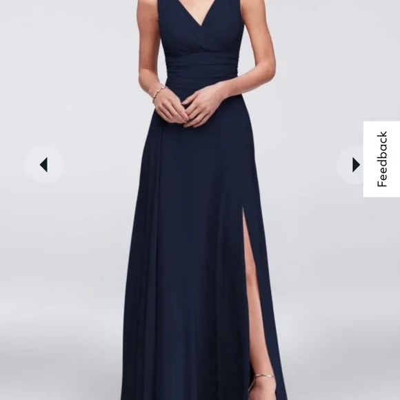 chinese dress ladies Charming One Shoulder Pleats Sleeveless Long Chiffon Bridesmaid Dresses